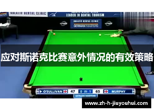 应对斯诺克比赛意外情况的有效策略 应对斯诺克比赛意外情况的有效策略